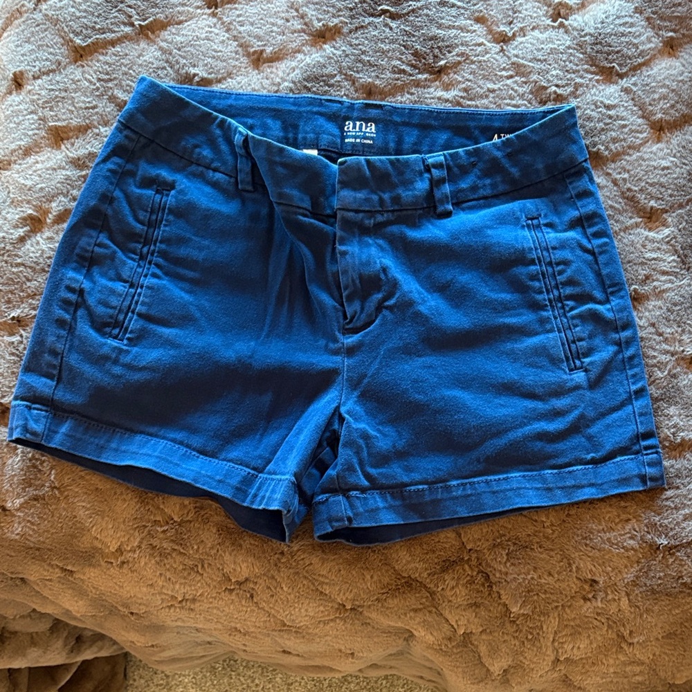 a.n.a Navy Shorts
